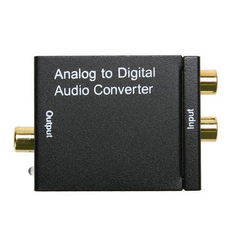 Digital to Analog Audio Converter Adapter Digital Optical Fiber Coaxial RCA Toslink Signal to Analog Audio Converter RCA for DVD - Image 5
