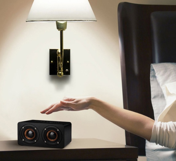 M5 Home Wooden Wireless Bluetooth Small Speaker Phone Computer Desktop Audio - Image 6