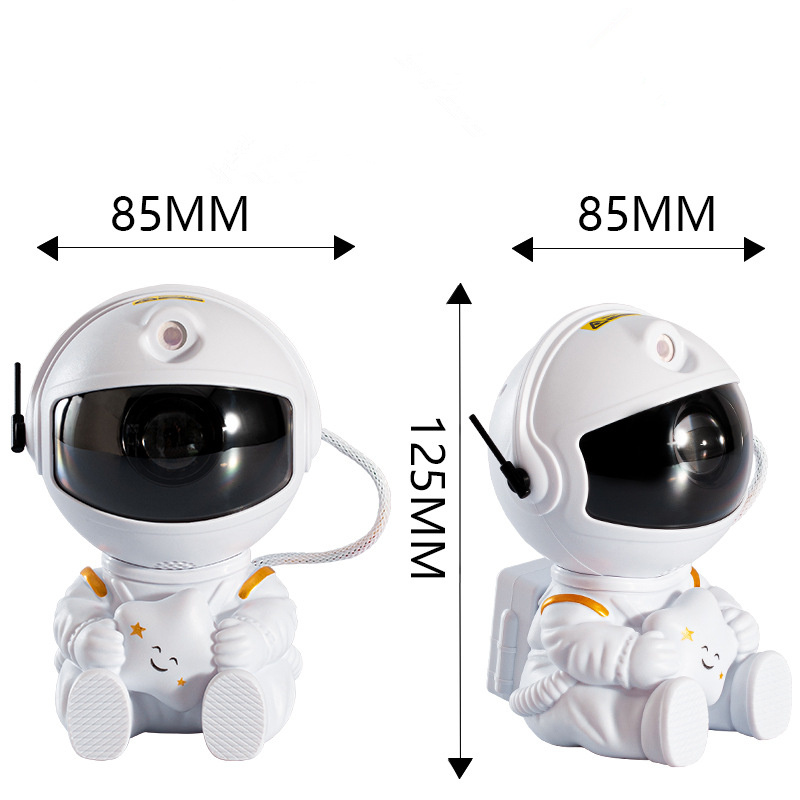 Mini Version Of Astronaut Star Projection Lamp Creative Gift Atmosphere Decorative Lamp Colorful Flowing Starry Night Light - Image 4