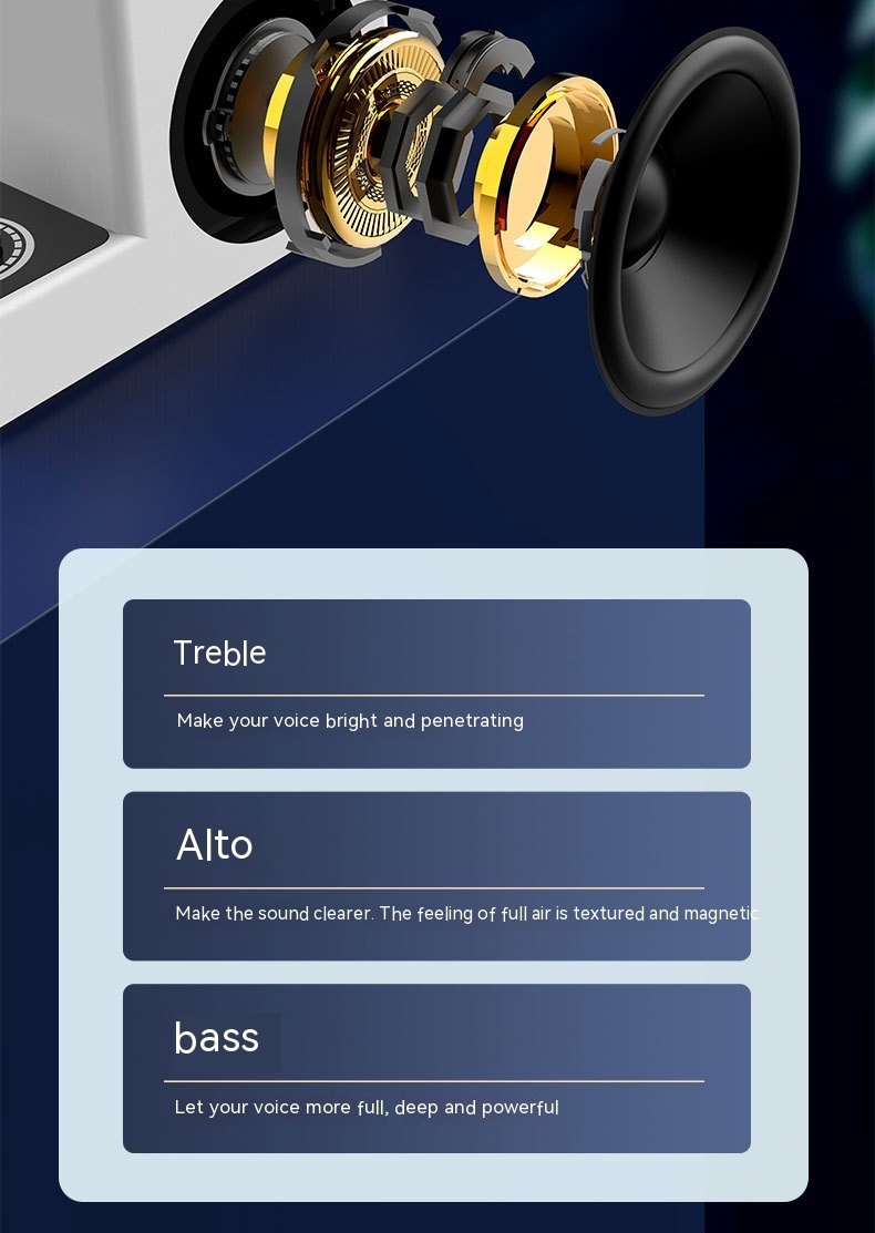 English Sound Card Audio Integrated Machine Wireless Bluetooth - Image 7