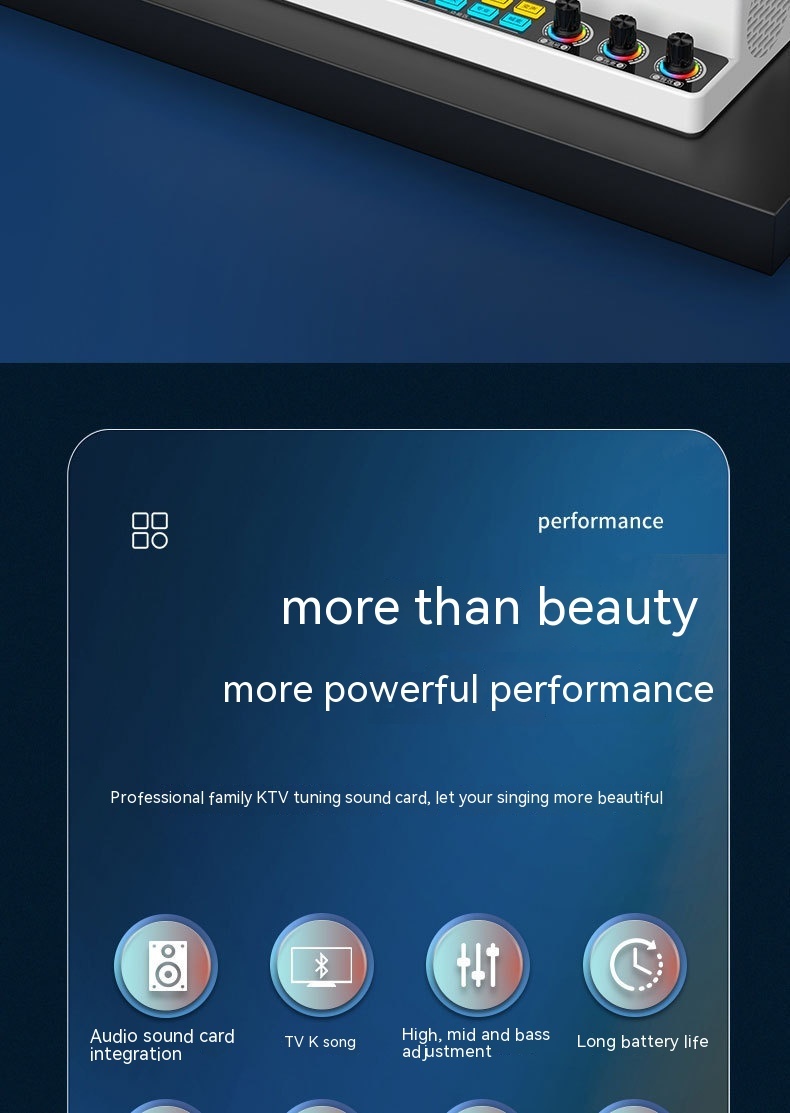 English Sound Card Audio Integrated Machine Wireless Bluetooth - Image 8