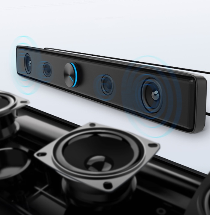 Long speaker notebook mobile phone desktop audio - Image 2