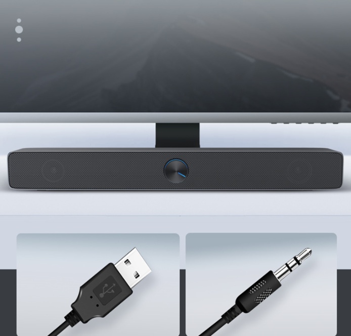 Long speaker notebook mobile phone desktop audio - Image 5